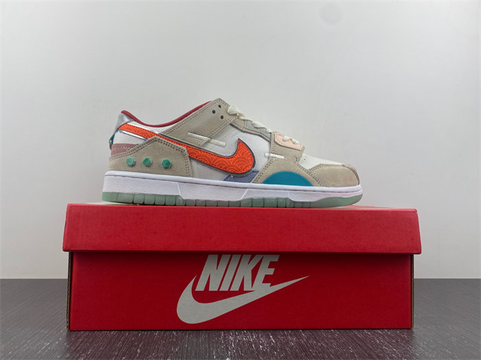 NK Dunk Low Scrap Shapeless, Formless, Limitless DQ4975-181 detail 3