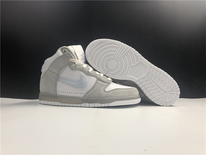 NK Dunk High Slam Jam White Pure Platinum DA1639-100 detail 3