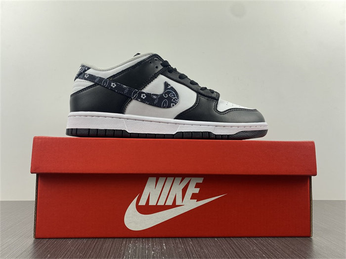 NK Dunk Low Essential Paisley Pack Black DH4401-100 detail 7