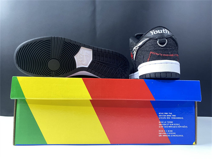 NK SB Dunk Low Wasted Youth DD8386-001 detail 6