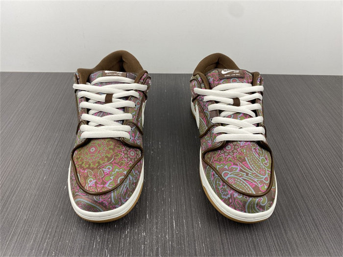 NK SB Dunk Low Pro Paisley Brown DH7534-200 detail 4