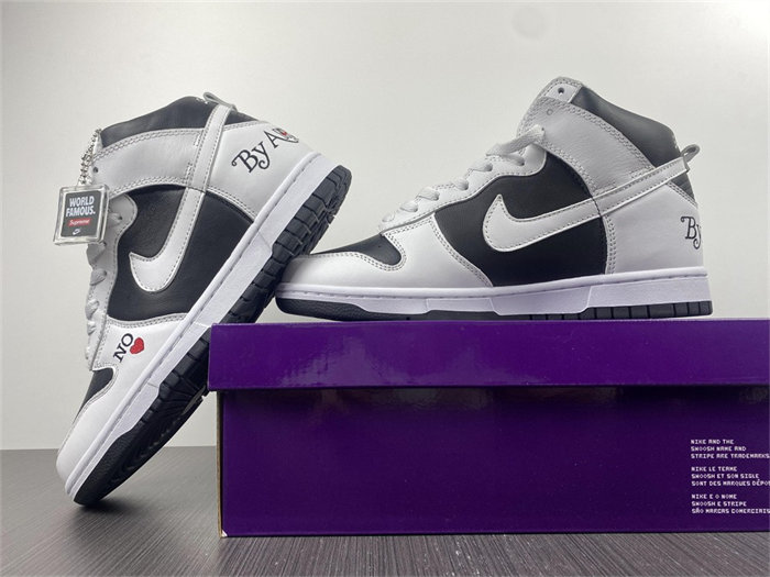 NK SB Dunk High Supreme By Any Means Black DN3741-002 detail 2