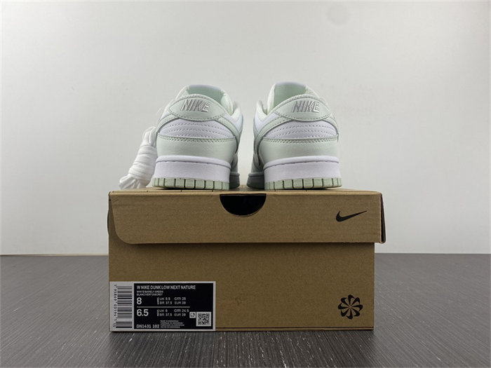 NK Dunk Low Next Nature White Mint DN1431-102 detail 5