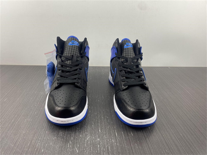 NK Dunk High SE Camo Black Royal DD3359-001 detail 4