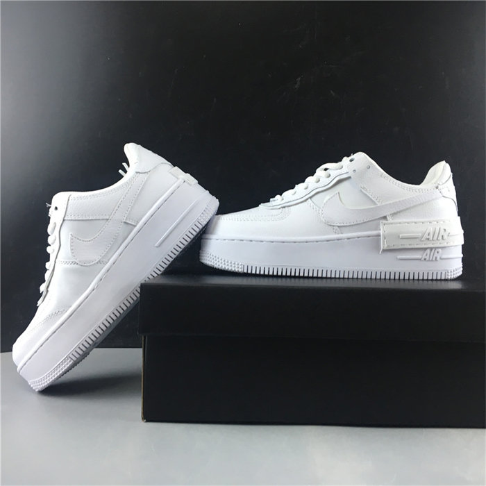 NK Air Force 1 Low Shadow Triple White CI0919-100 detail 2