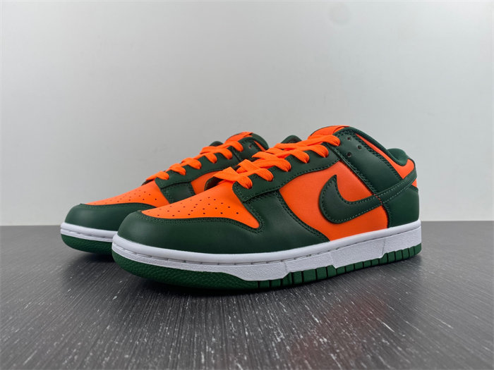 NK Dunk Low Retro Miami Hurricanes DD1391-300 detail 7