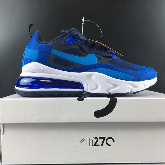 NK Air Max 270 React Blue Void AO4971-400 detail 7