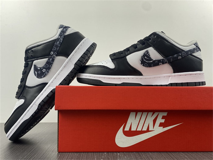 NK Dunk Low Essential Paisley Pack Black DH4401-100 detail 2