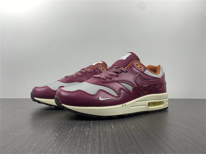 NK Air Max 1 Patta Waves Rush Maroon DO9549-001