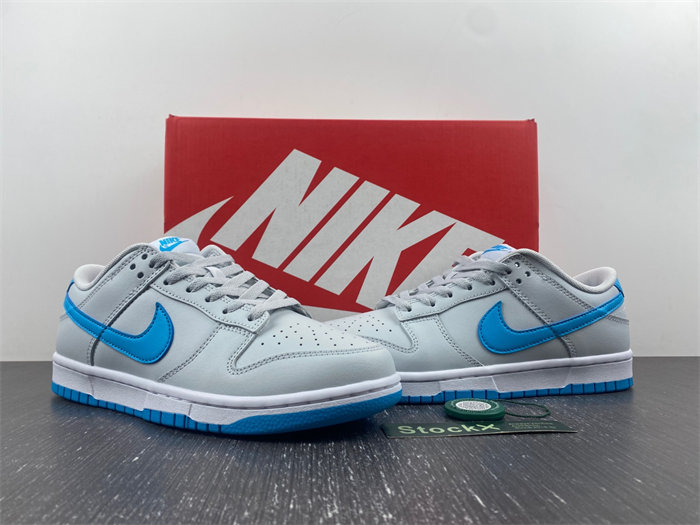 NK Dunk Low Retro Pure Platinum Blue Lightning DV0831-001