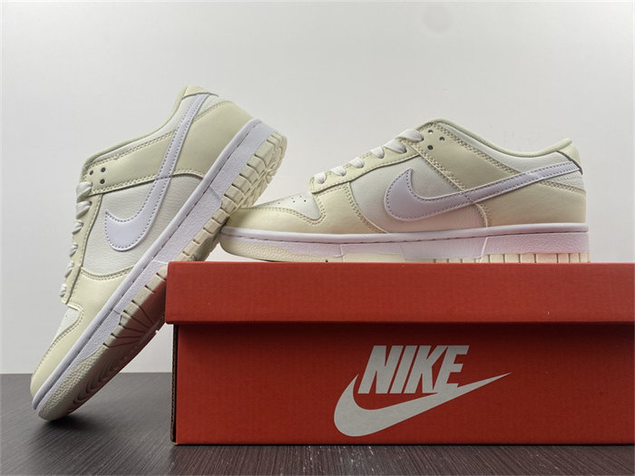 NK Dunk Low Coconut Milk DJ6188-100 detail 2