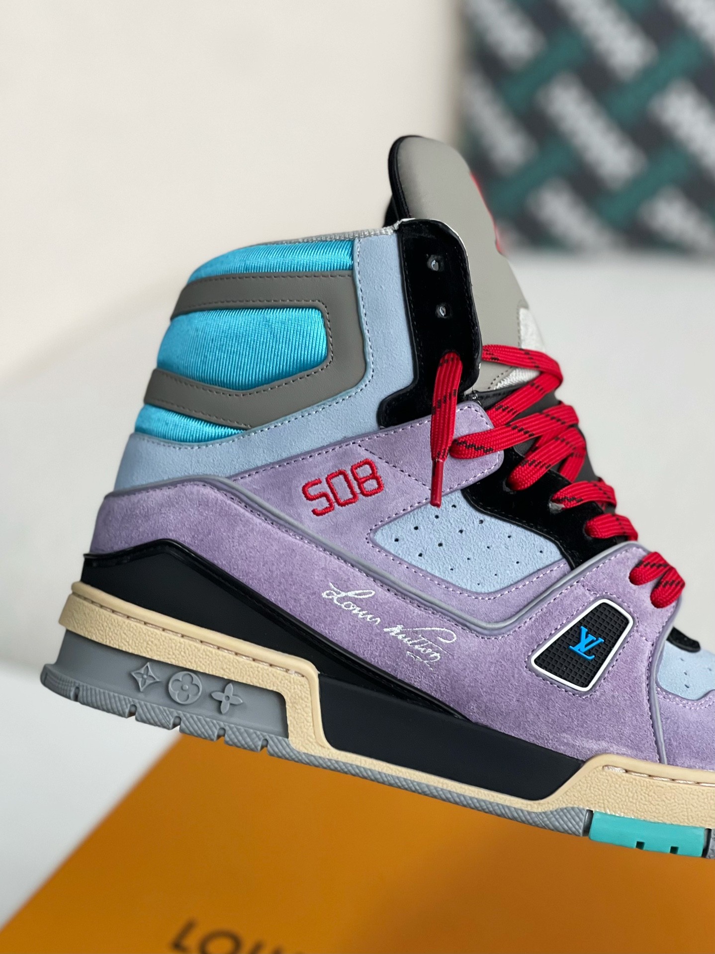 L X V TRAINER SNEAKERS detail 7