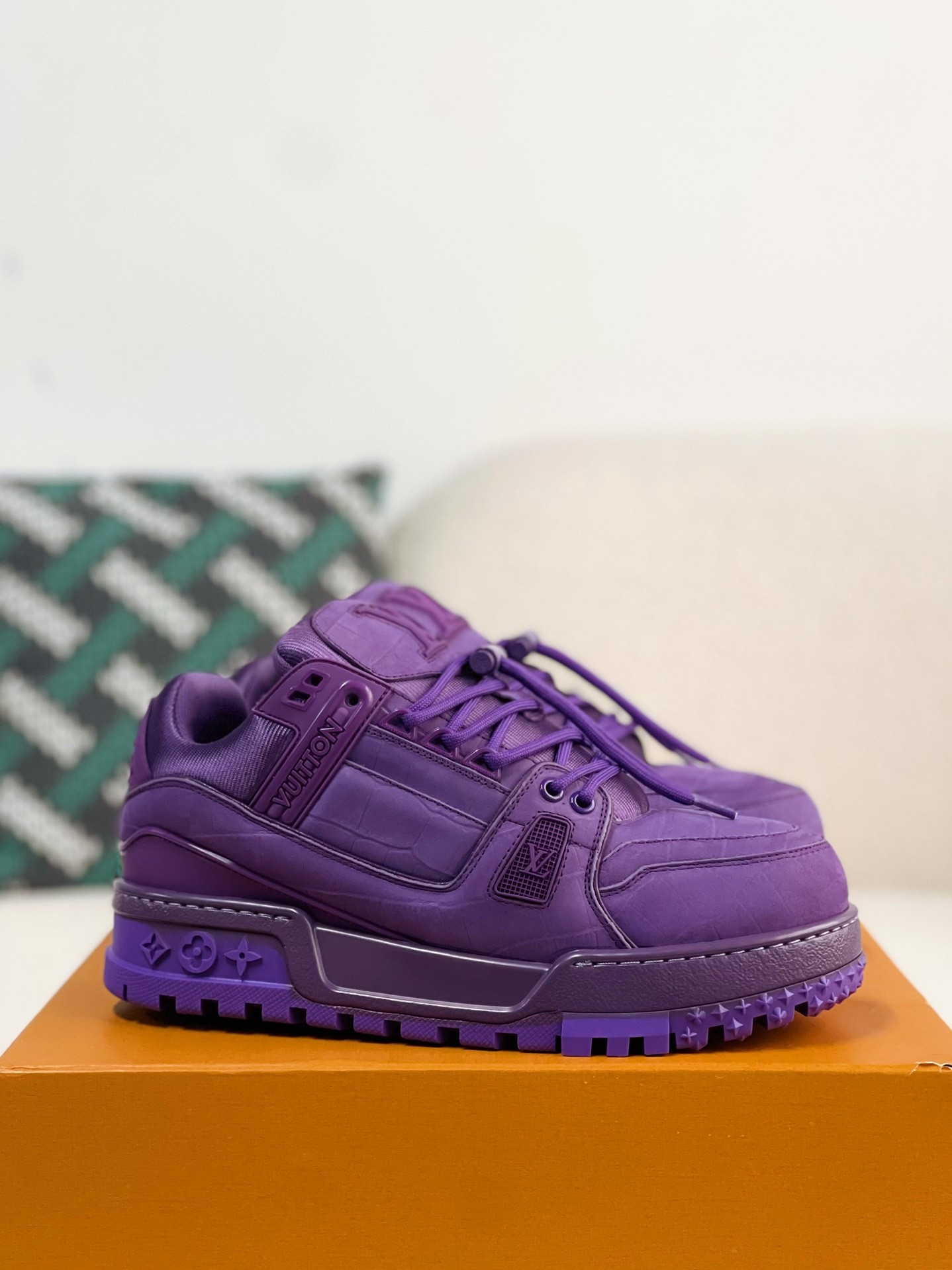 L X V TRAINER MAXI SNEAKERS detail 2