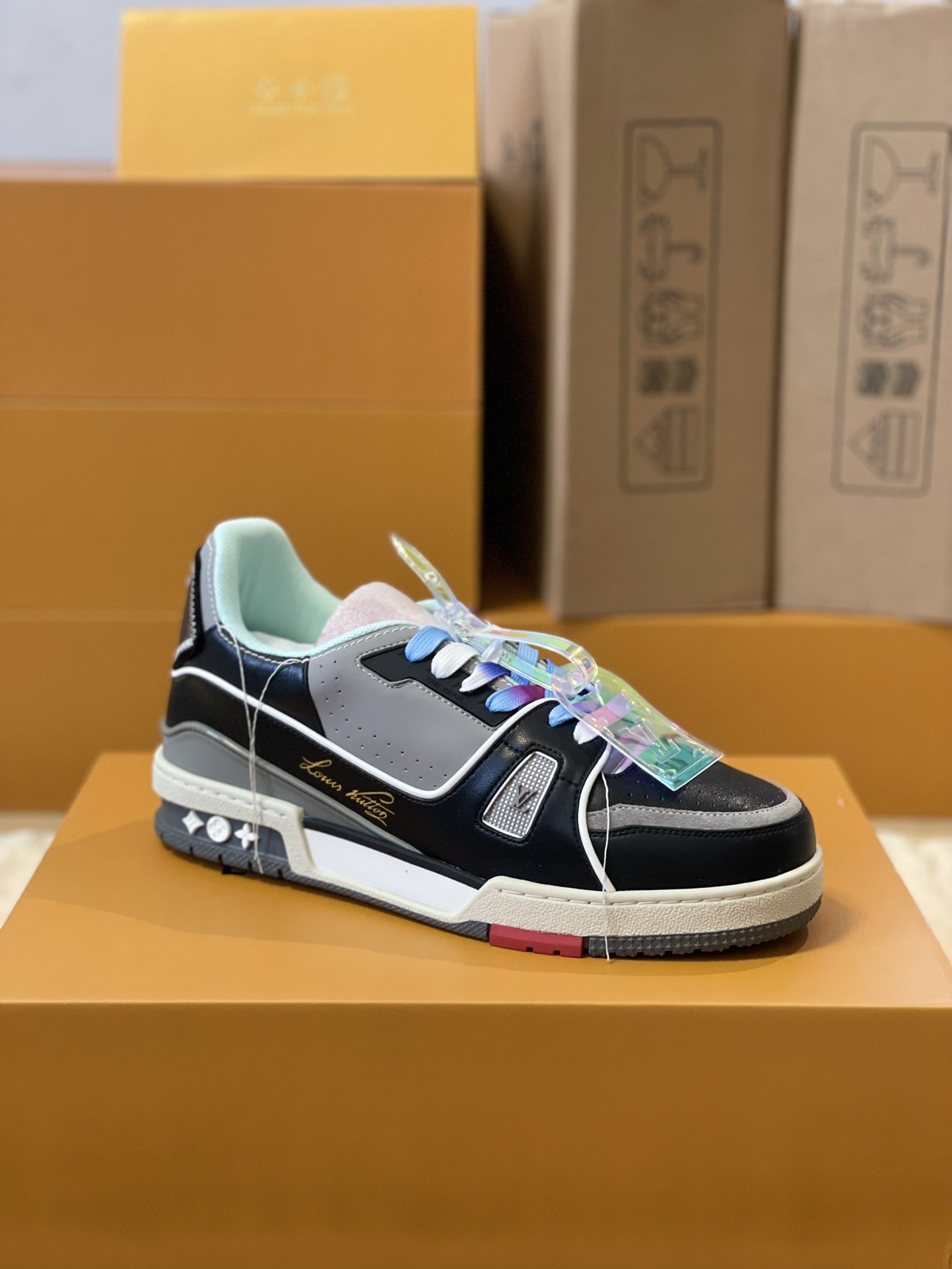 L X V TRAINER 1A9IQ5 Sneakers detail 3