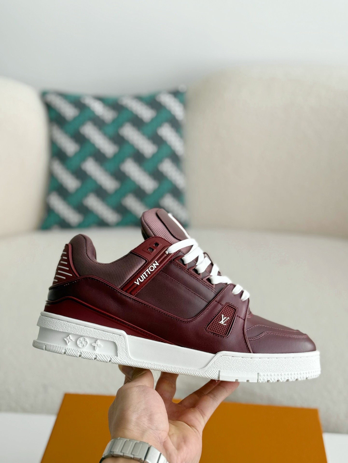 L X V TRAINER SNEAKERS detail 6