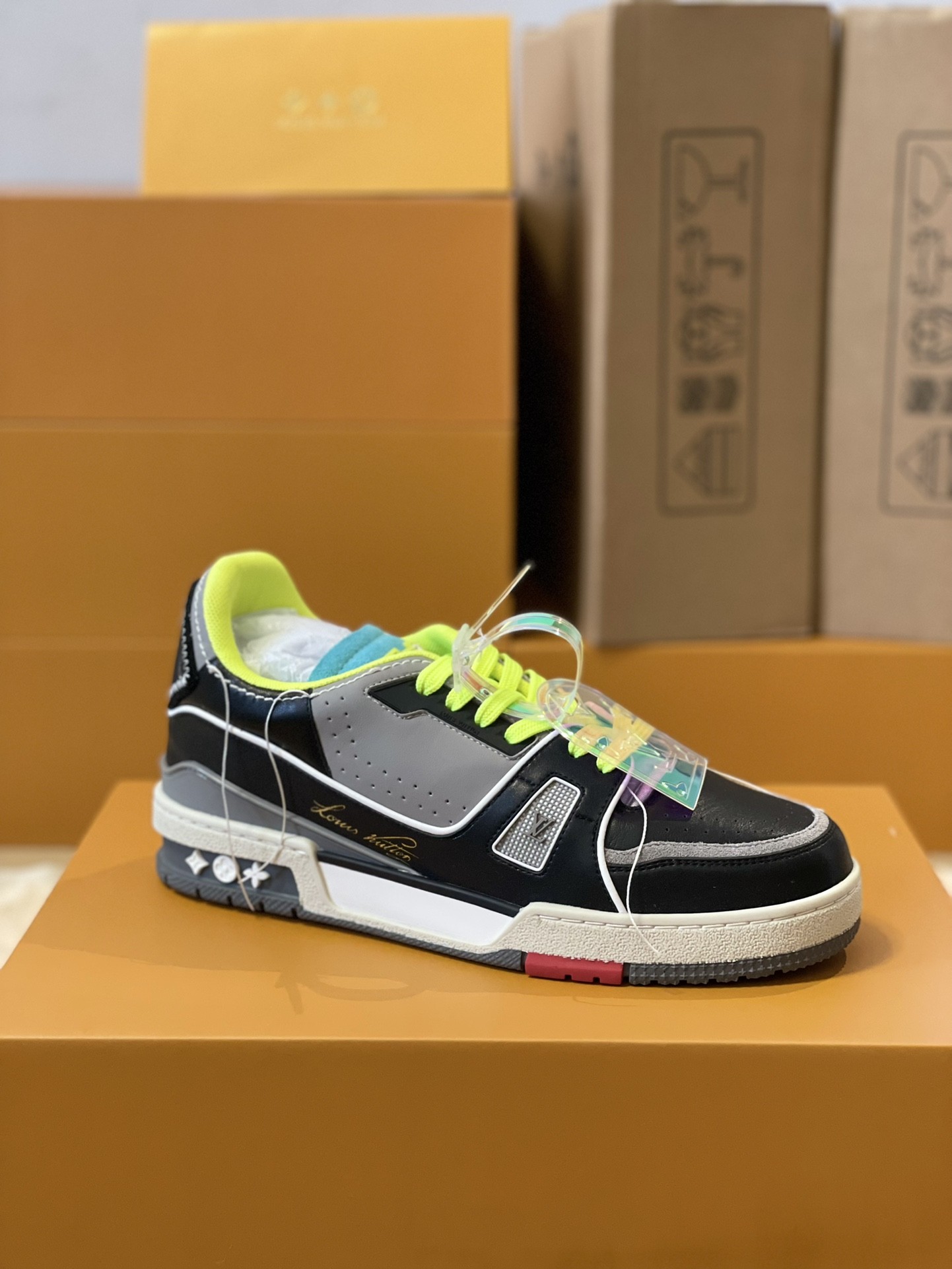 L X V TRAINER 1A9IQ5 Sneakers detail 4