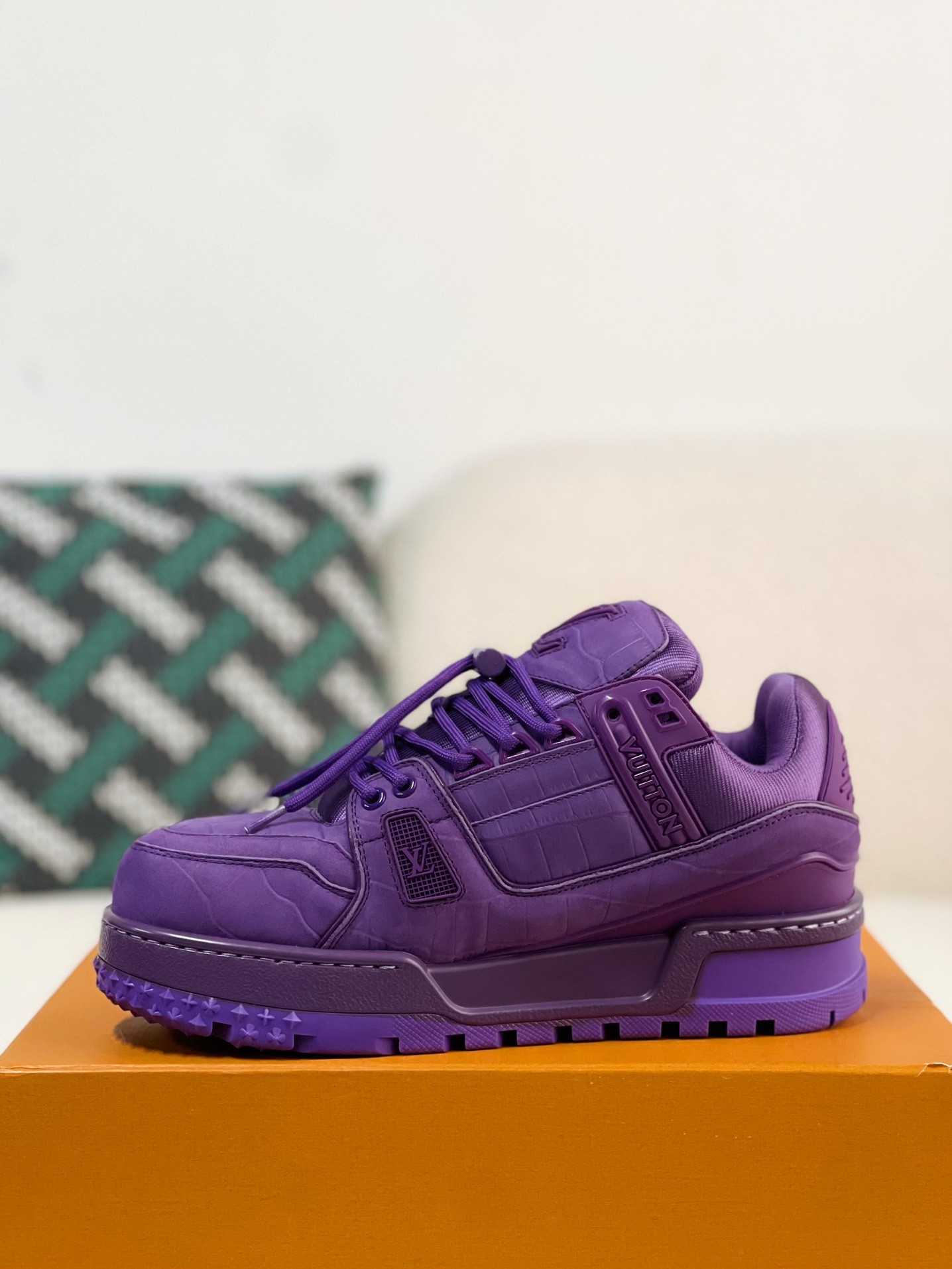 L X V TRAINER MAXI SNEAKERS detail 4
