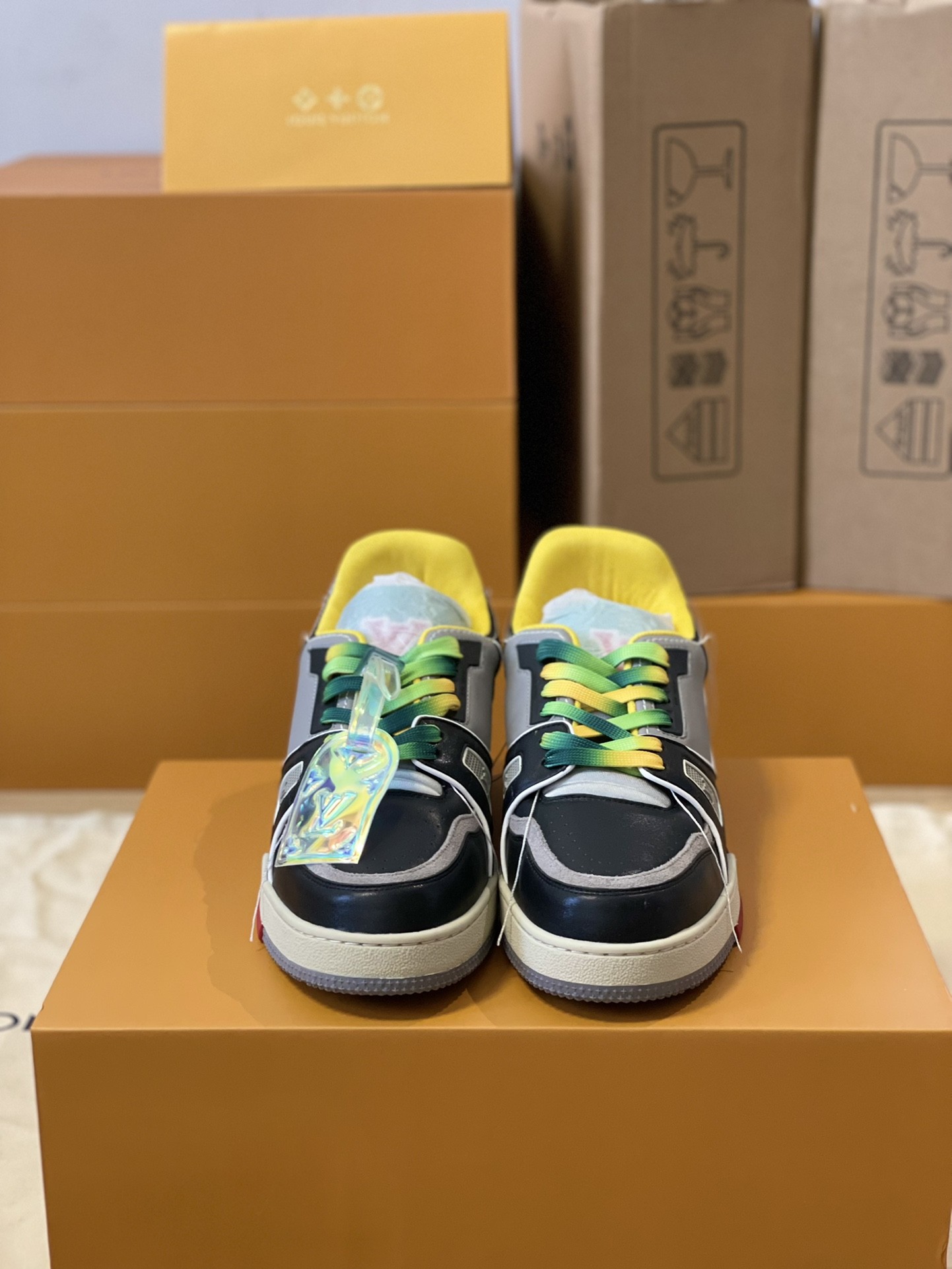 L X V TRAINER 1A9IQ5 Sneakers detail 4
