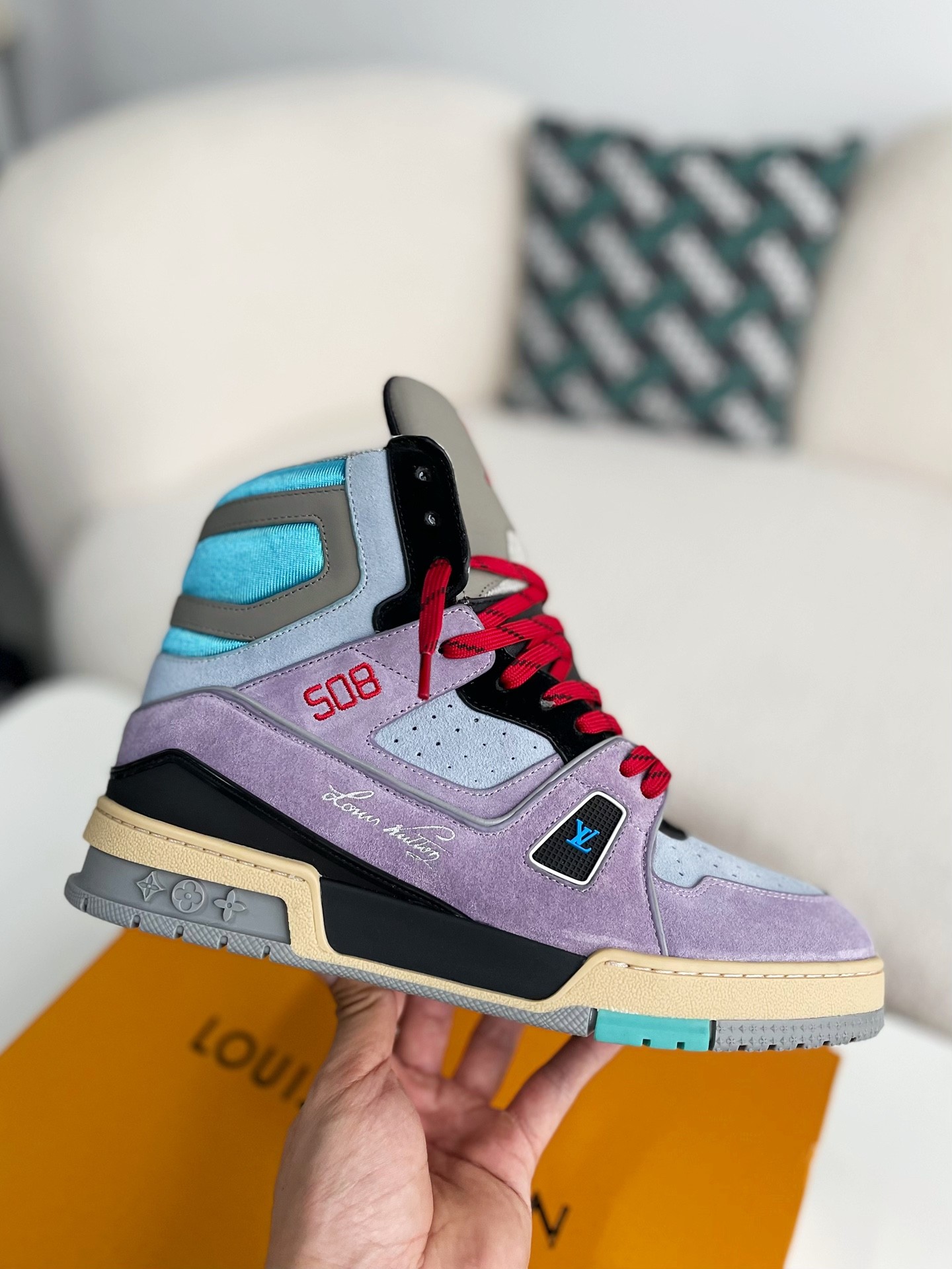 L X V TRAINER SNEAKERS detail 6