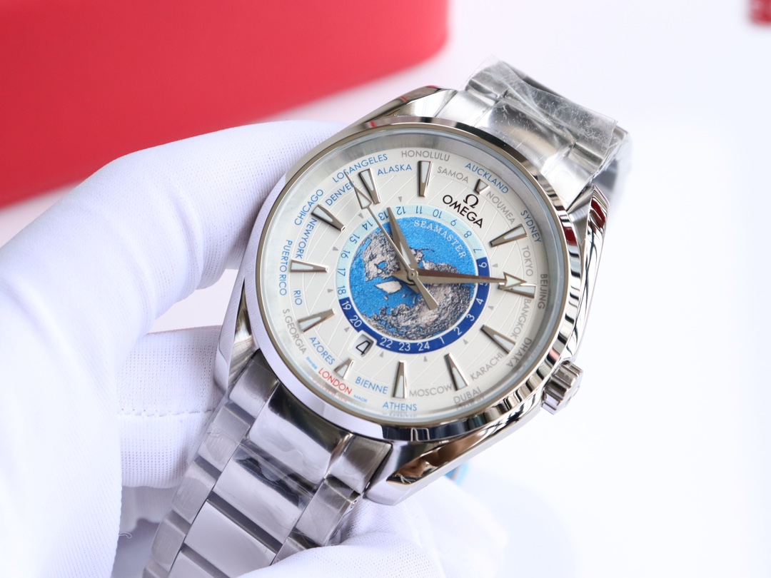 OMG Seamaster Aqua Teera 150 Meter Watch 41mm Diameter 316l Stainless Steel Strap detail 4
