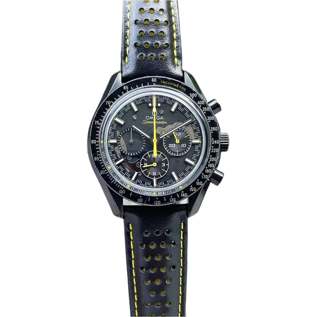 OMG Speedmaster Reduced 3510.50 Black Dial Apollo 8