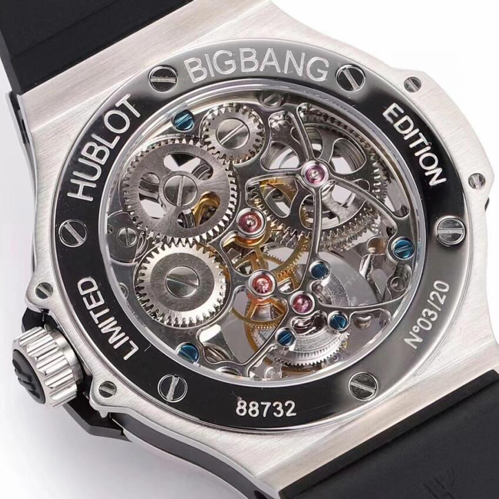 Skeleton Diamond Watch detail 4