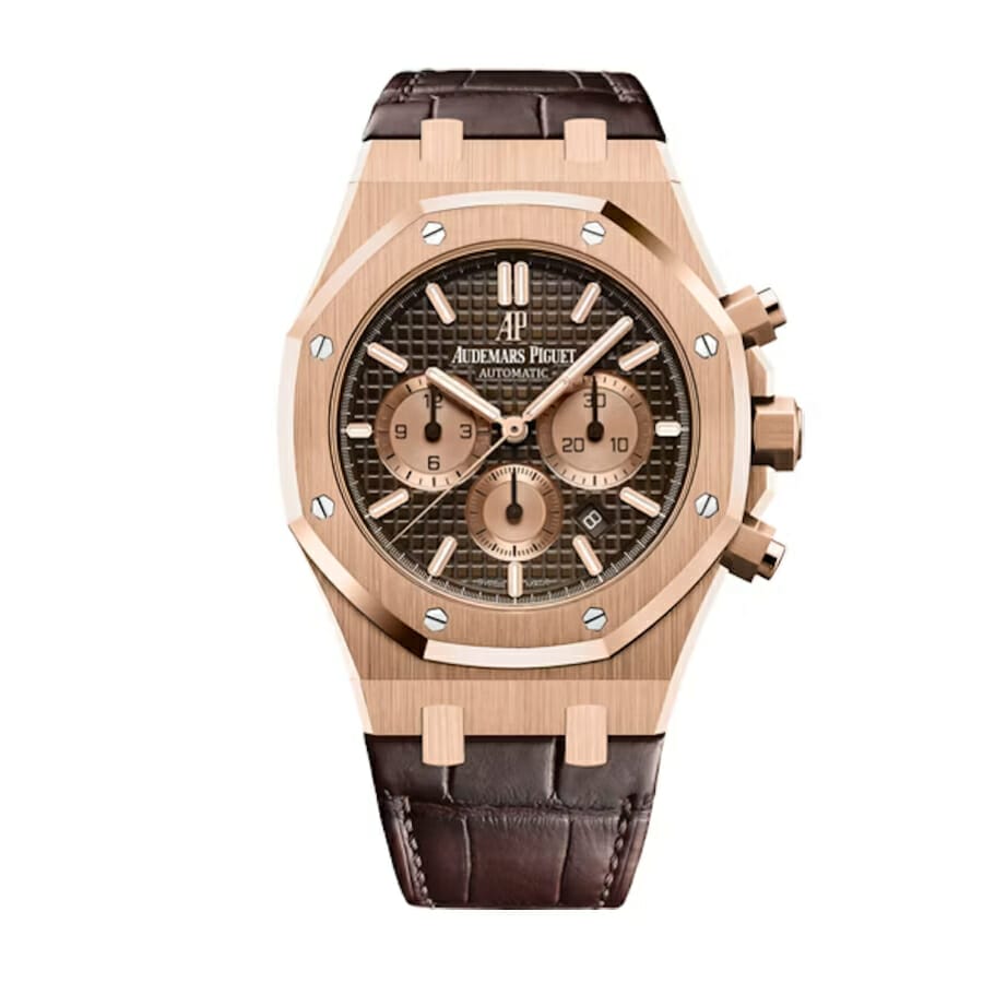 APS Brown Crocodile Strap