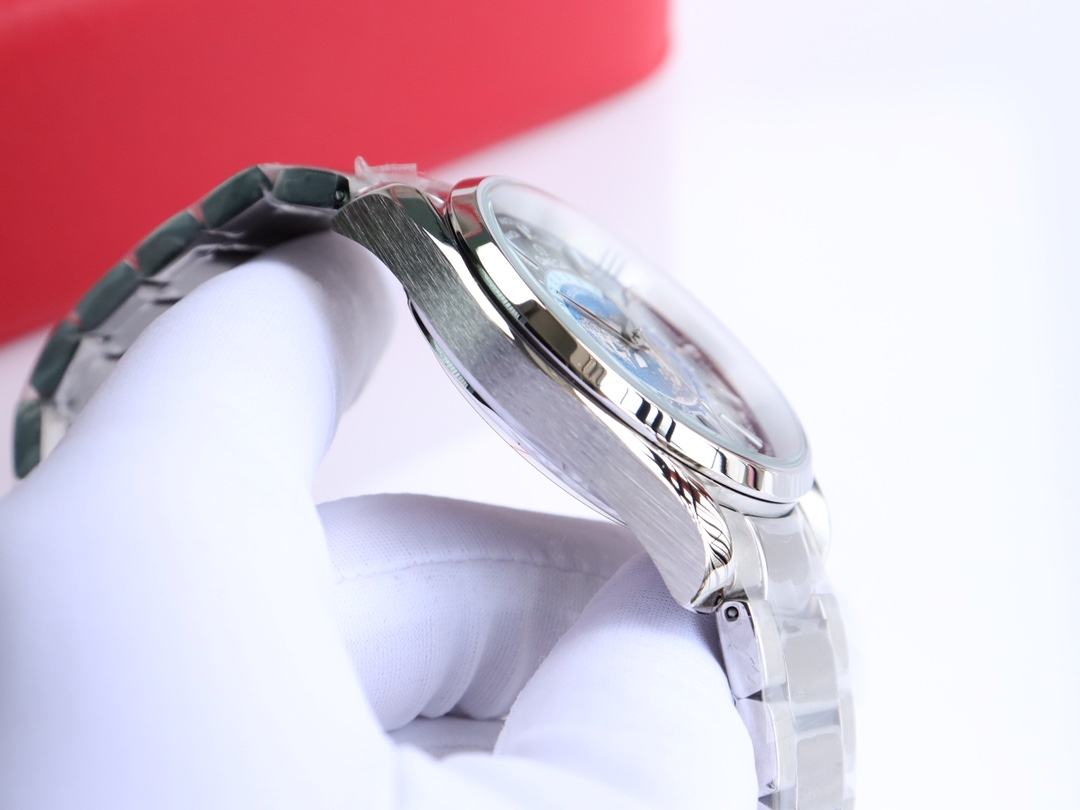OMG Seamaster Aqua Teera 150 Meter Watch 41mm Gray Diameter 316l Stainless Steel Strap detail 6
