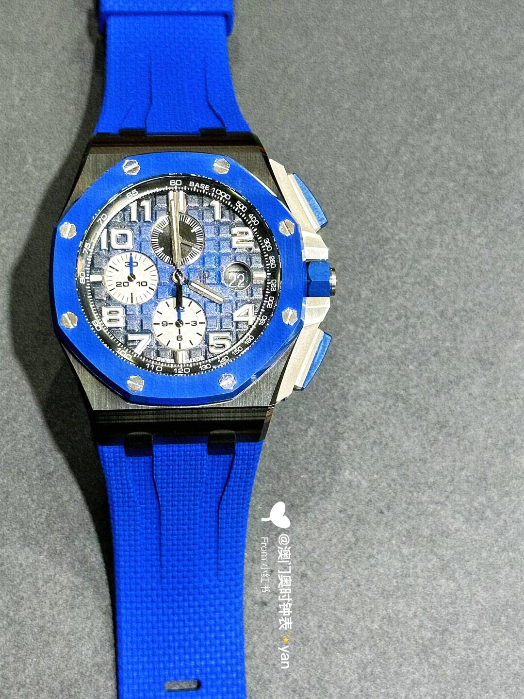 APS Black Blue Ceramic detail 6