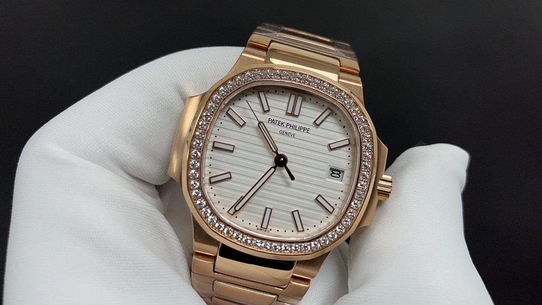 PP Nautilus Rose White Dial  5711/5811