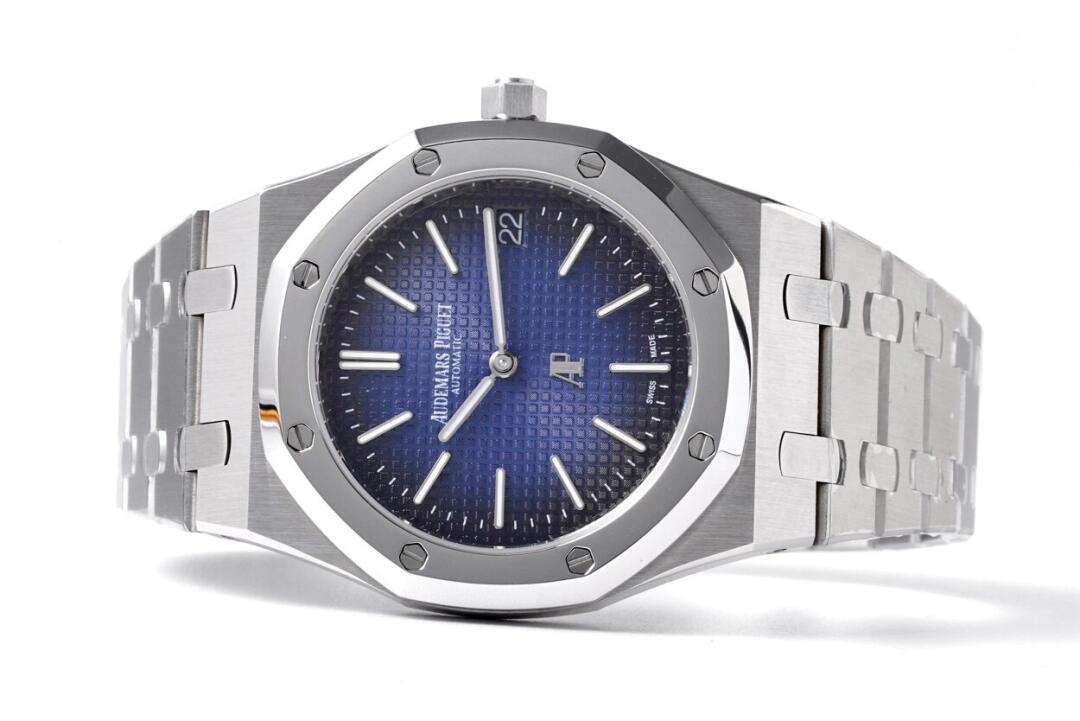 APS Extra Thin Blue Dial detail 4