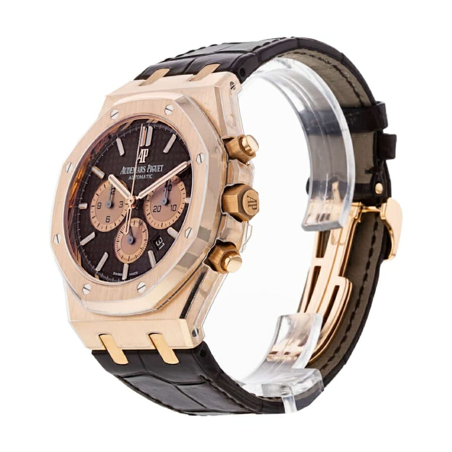 APS Brown Crocodile Strap detail 2