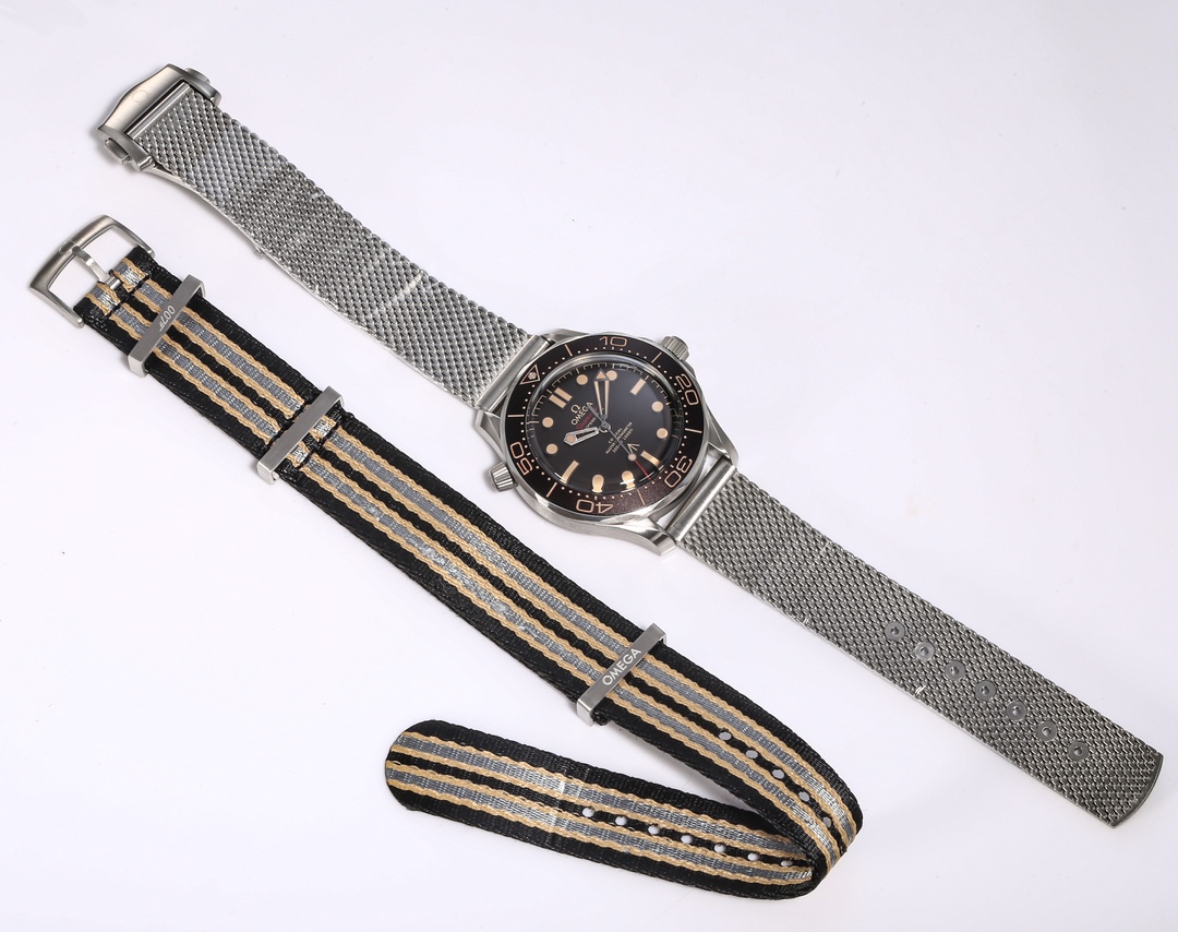 Seamaster 300M 007 Brown Dial detail 6