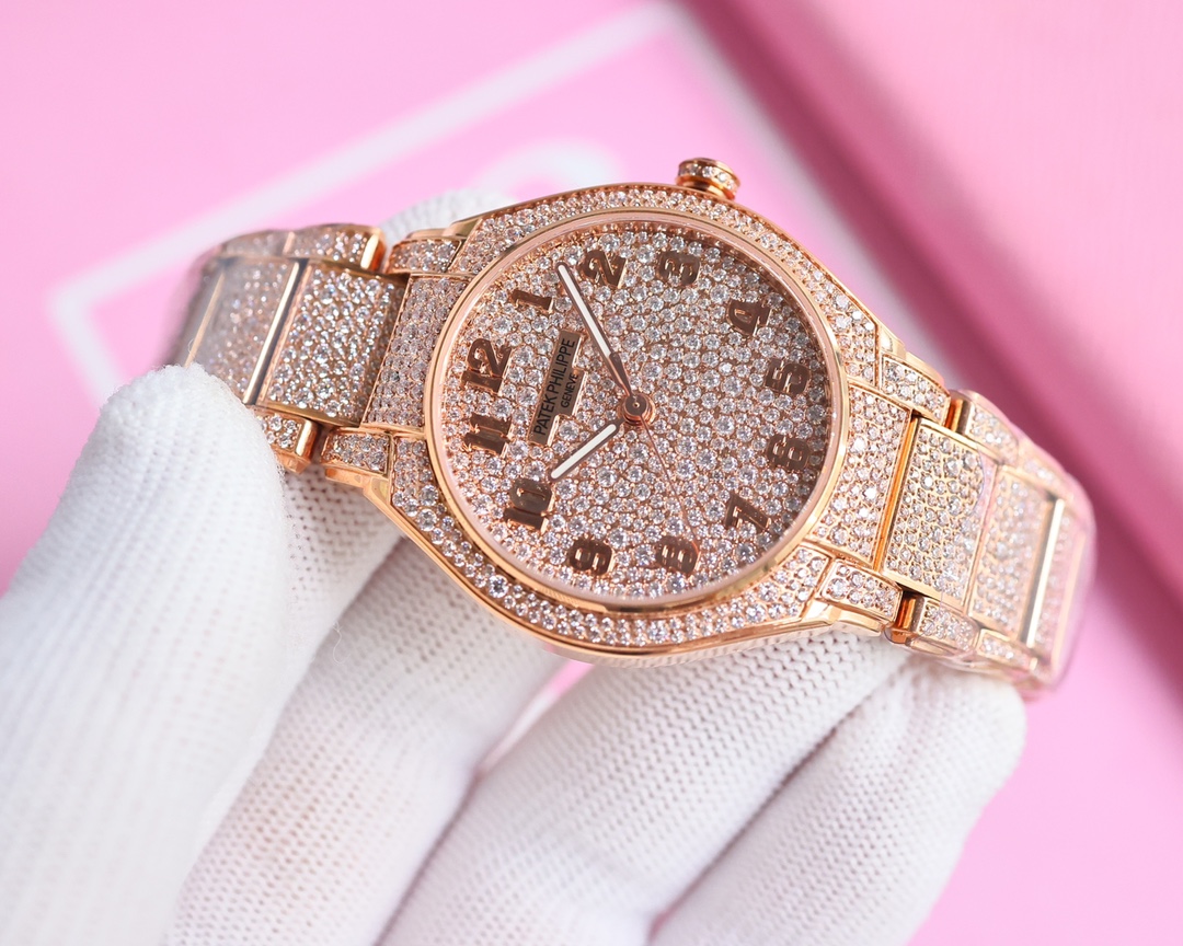PP Twenty 4 Dial 36mm Rose Gold detail 3