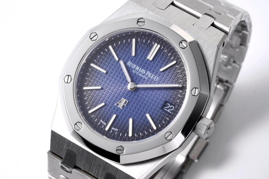 APS Extra Thin Blue Dial detail 5