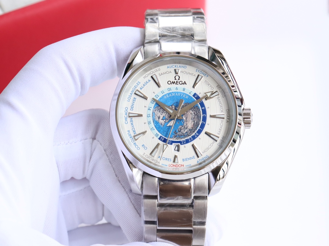 OMG Seamaster Aqua Teera 150 Meter Watch 41mm Diameter 316l Stainless Steel Strap