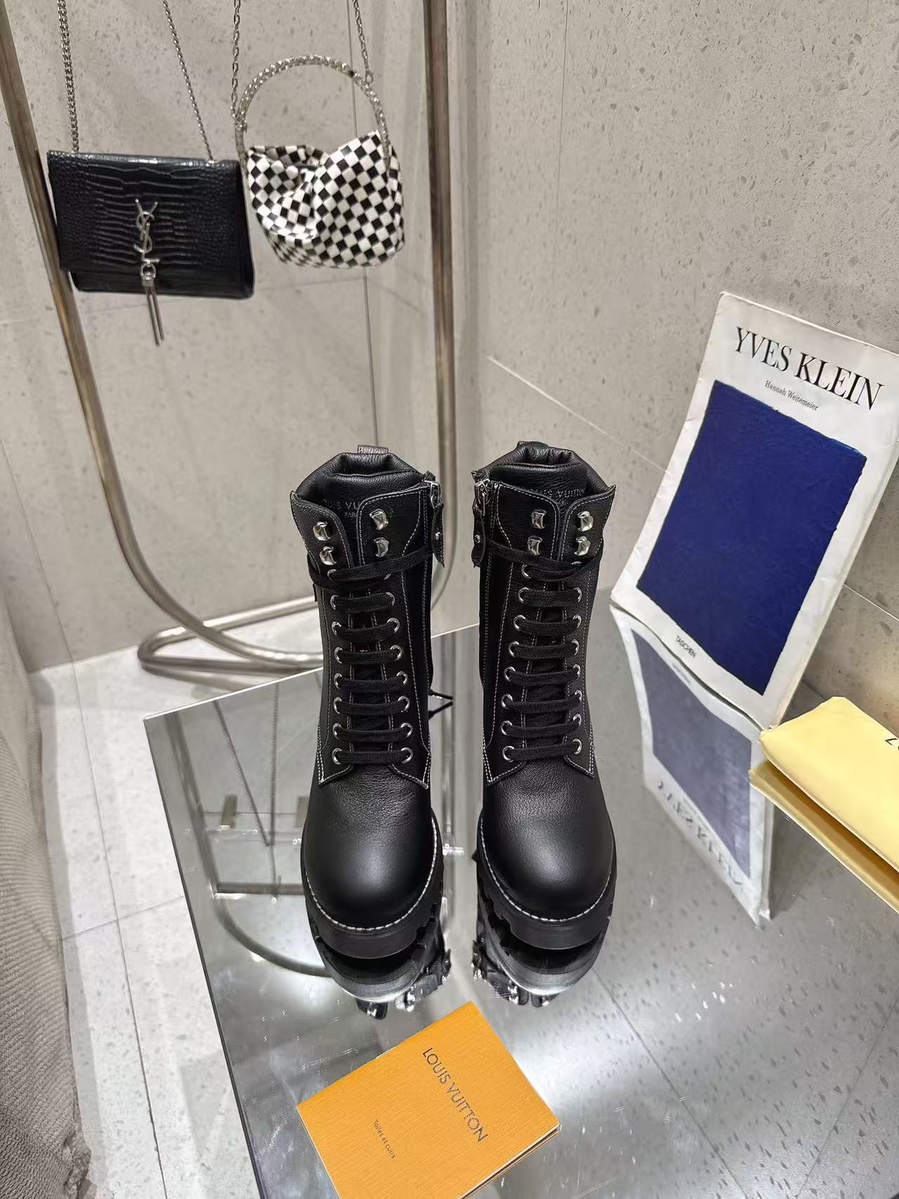 L X V x Star trail ankle boot detail 2