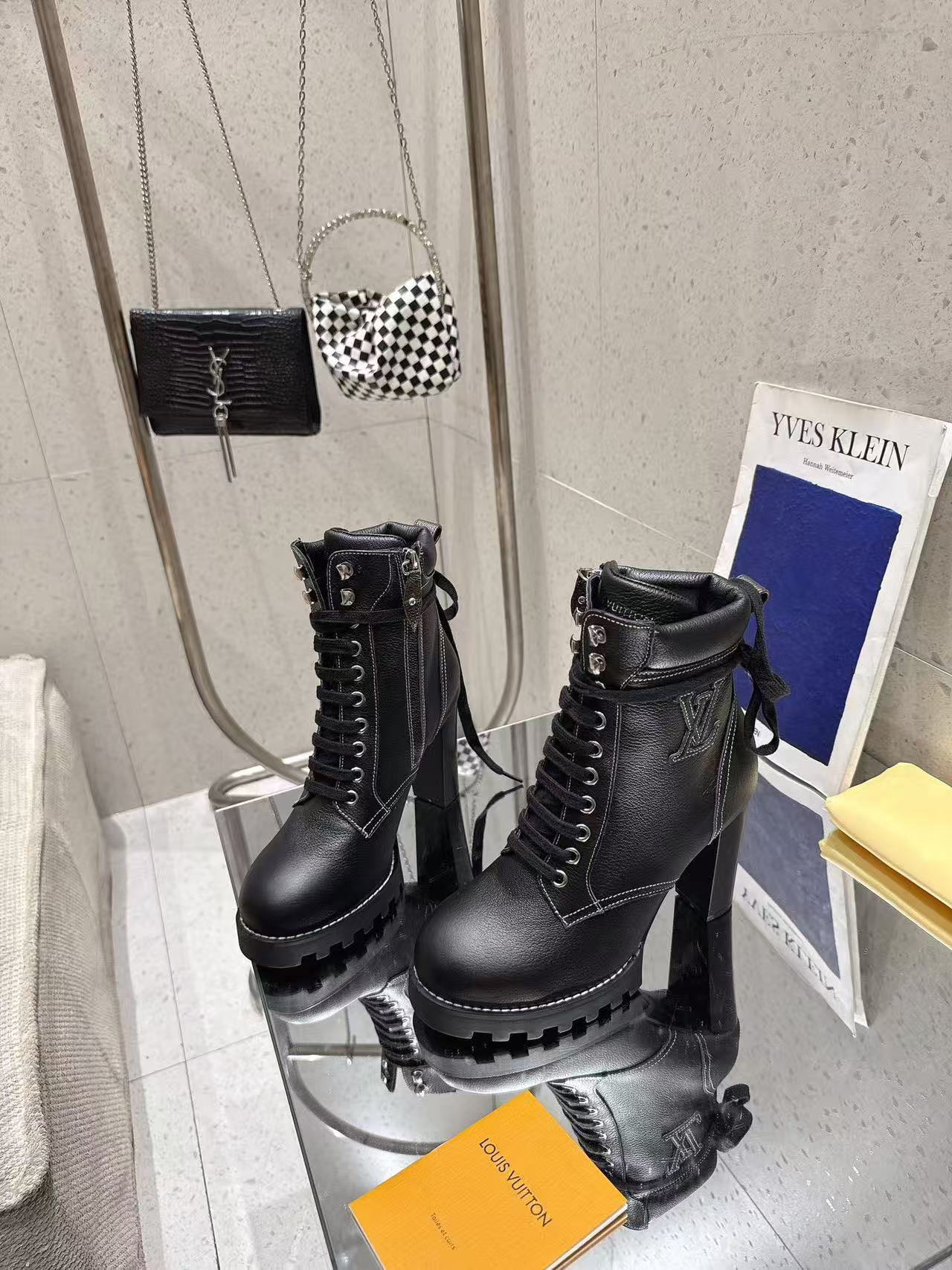 L X V x Star trail ankle boot