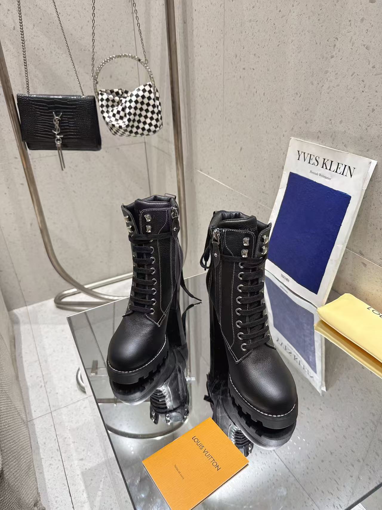L X V x Star trail ankle boot detail 3