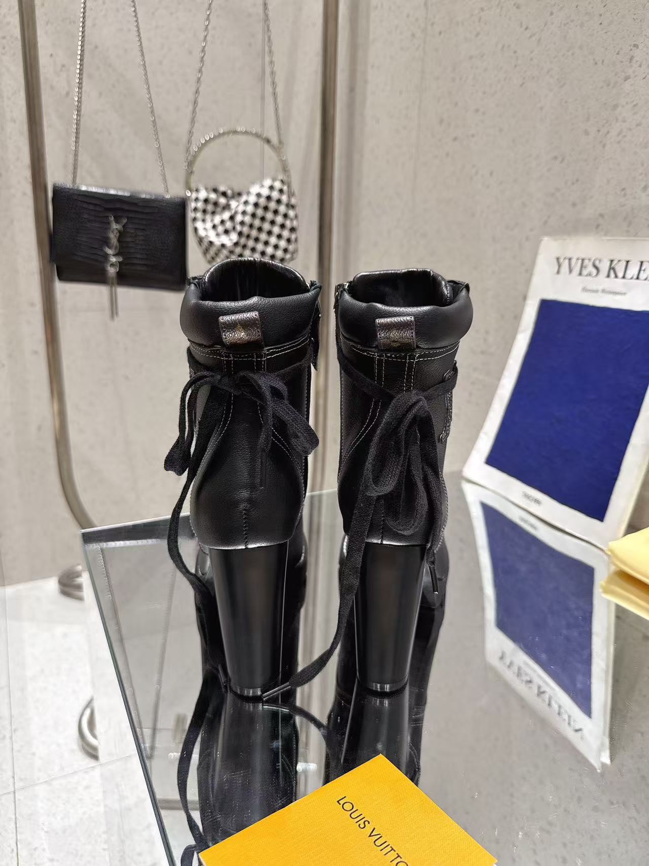 L X V x Star trail ankle boot detail 6