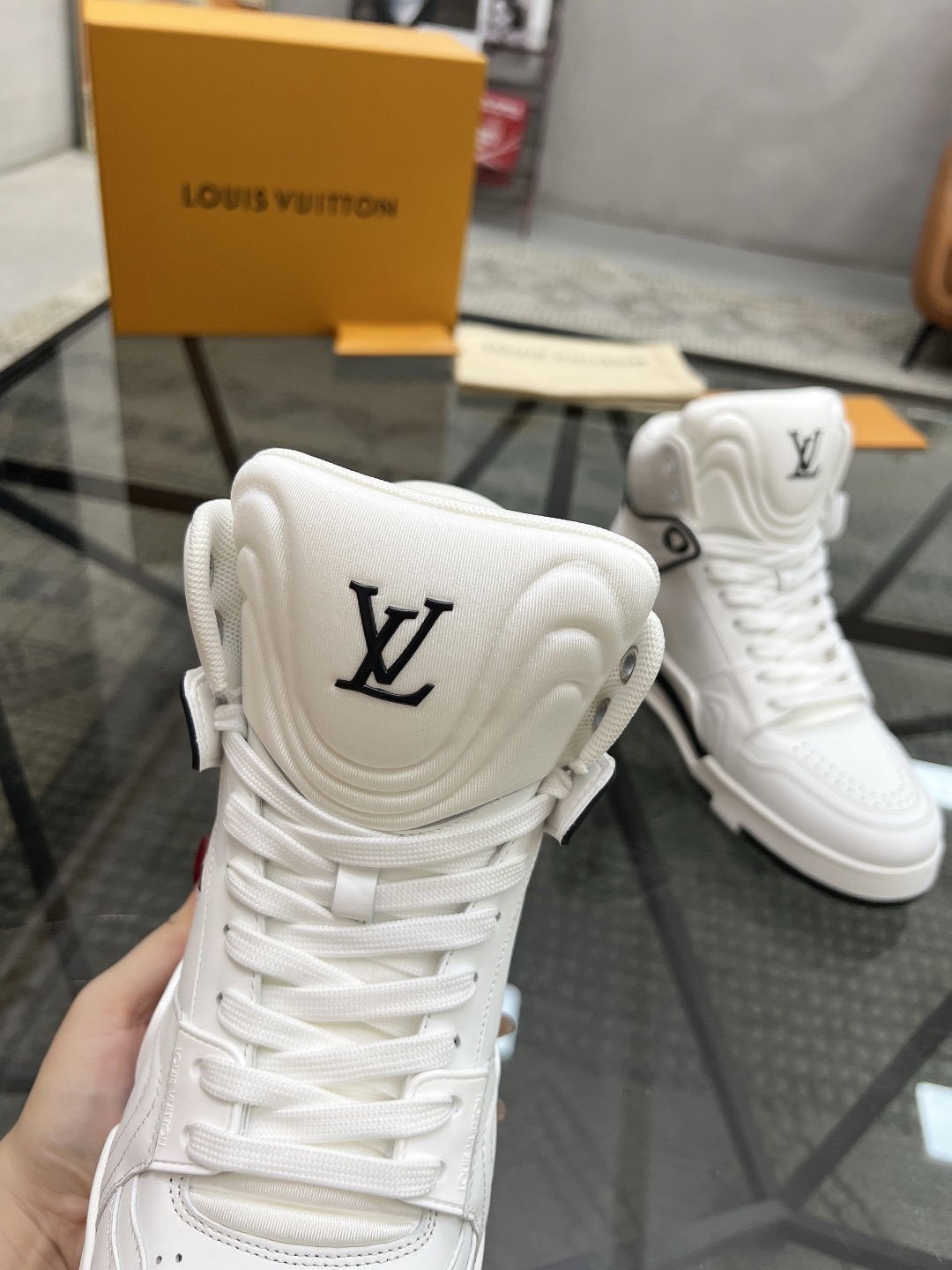 L X V TRAINER SNEAKERS(Men's style) detail 8