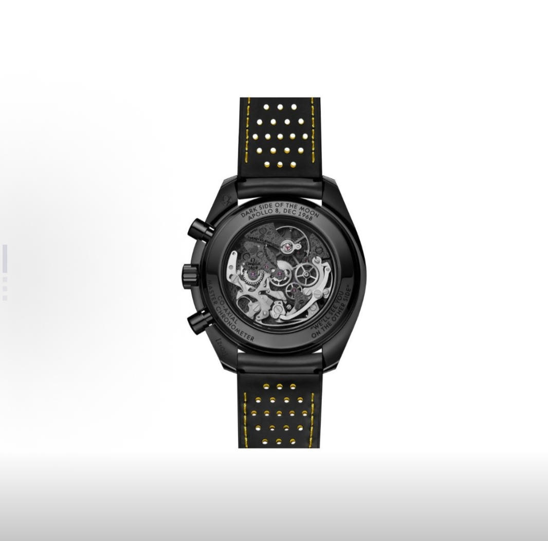 OMG Speedmaster Reduced 3510.50 Black Dial Apollo 8 detail 5