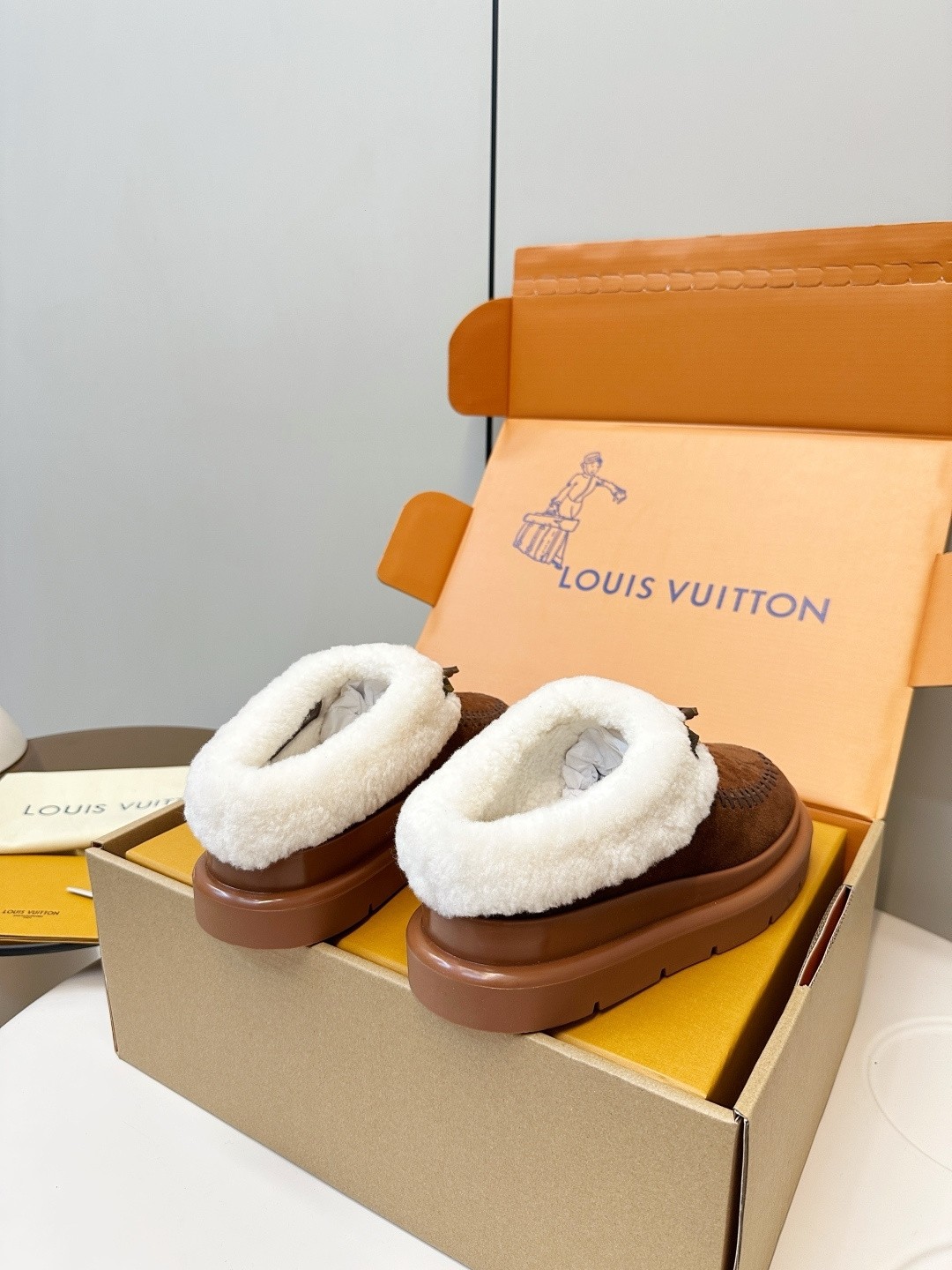 L X V Snow boots with thick soles(Multiple colors) detail 8
