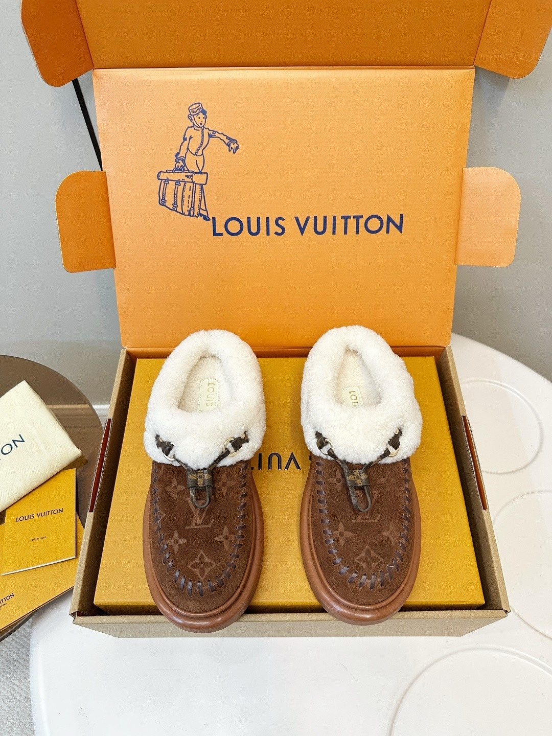 L X V Snow boots with thick soles(Multiple colors) detail 10