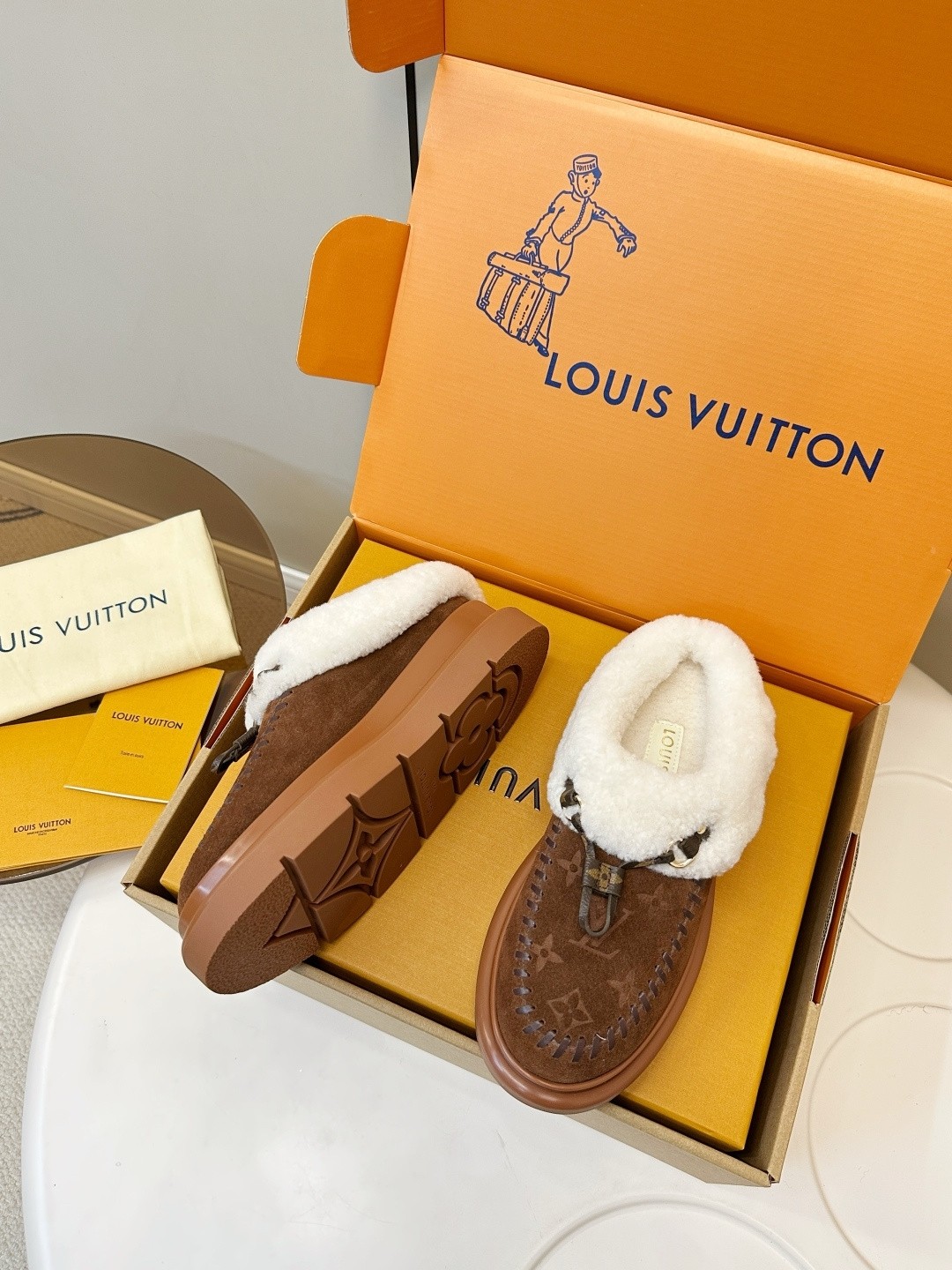 L X V Snow boots with thick soles(Multiple colors) detail 7