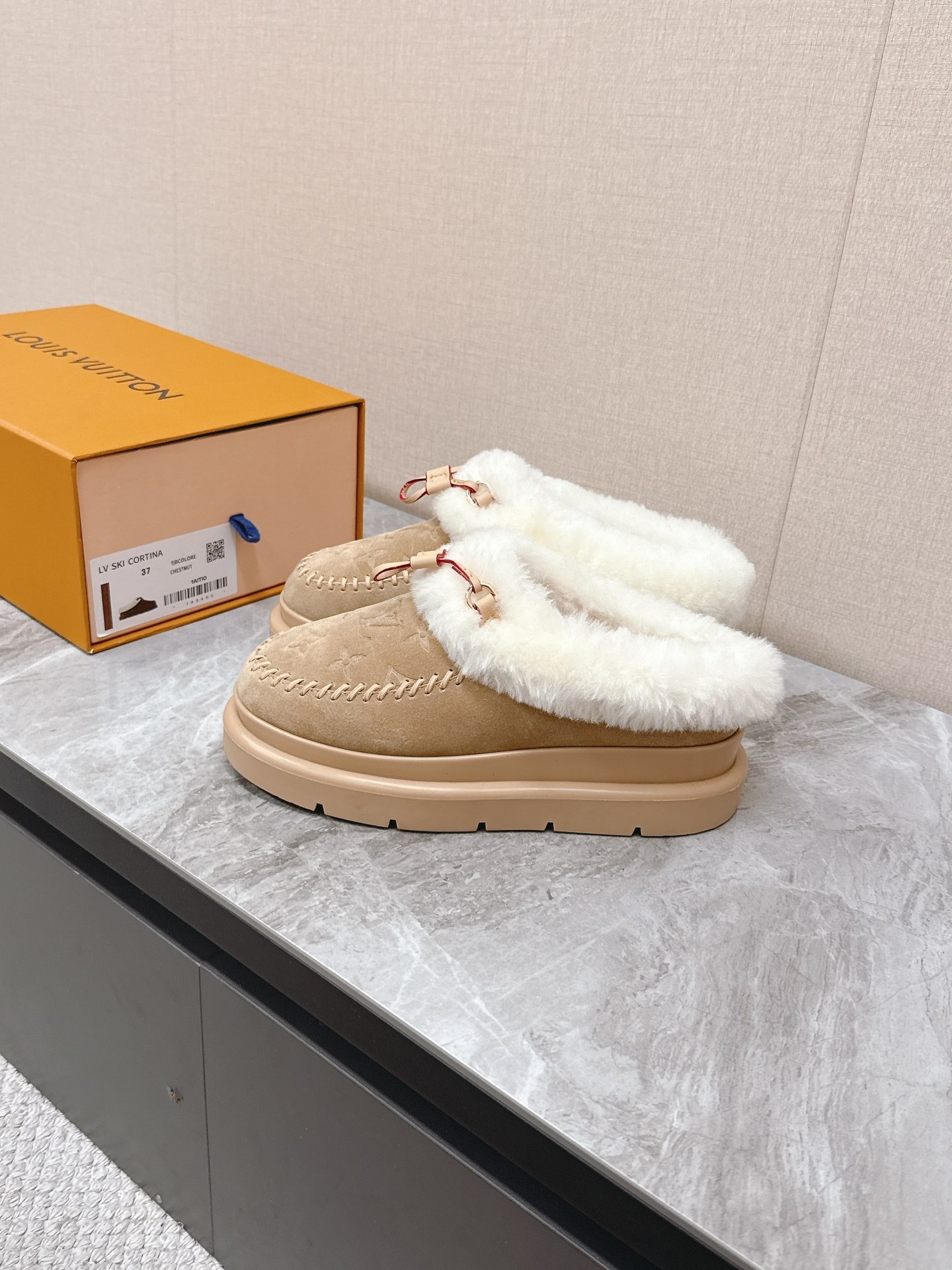 L X V Snow boots with thick soles(Multiple colors) detail 16