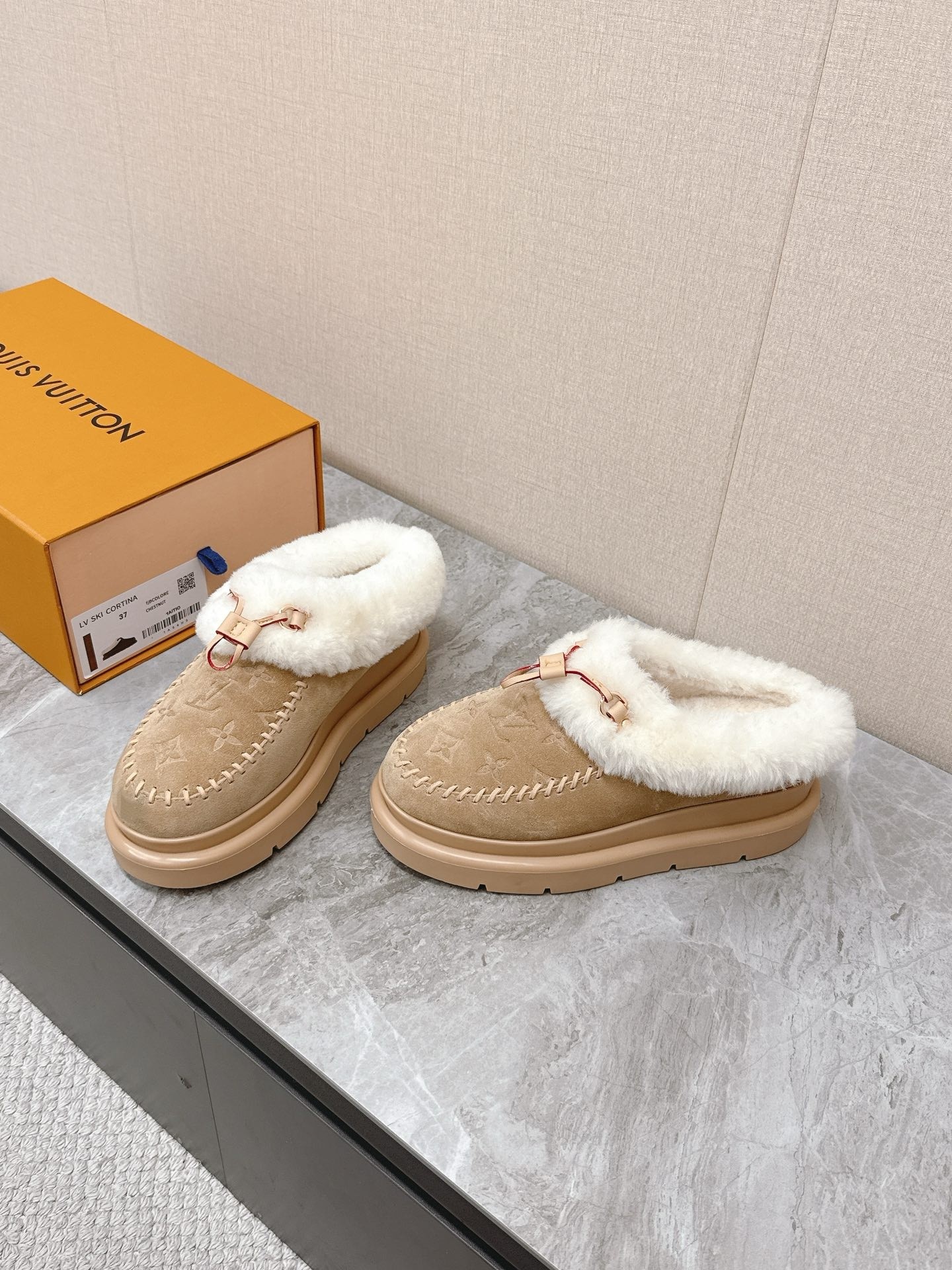 L X V Snow boots with thick soles(Multiple colors) detail 17