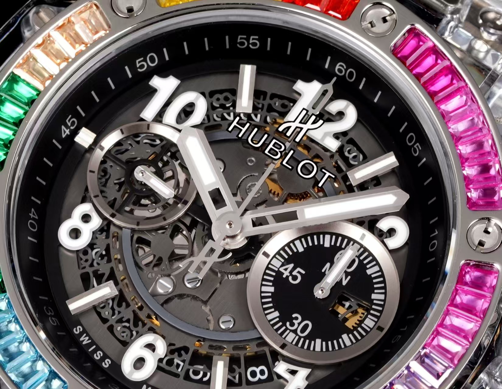 HB Rainbow Watch detail 8