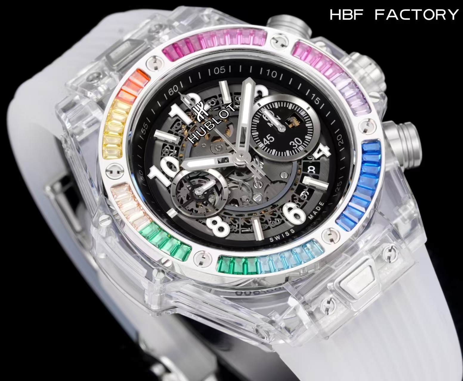 HB Rainbow Watch detail 4