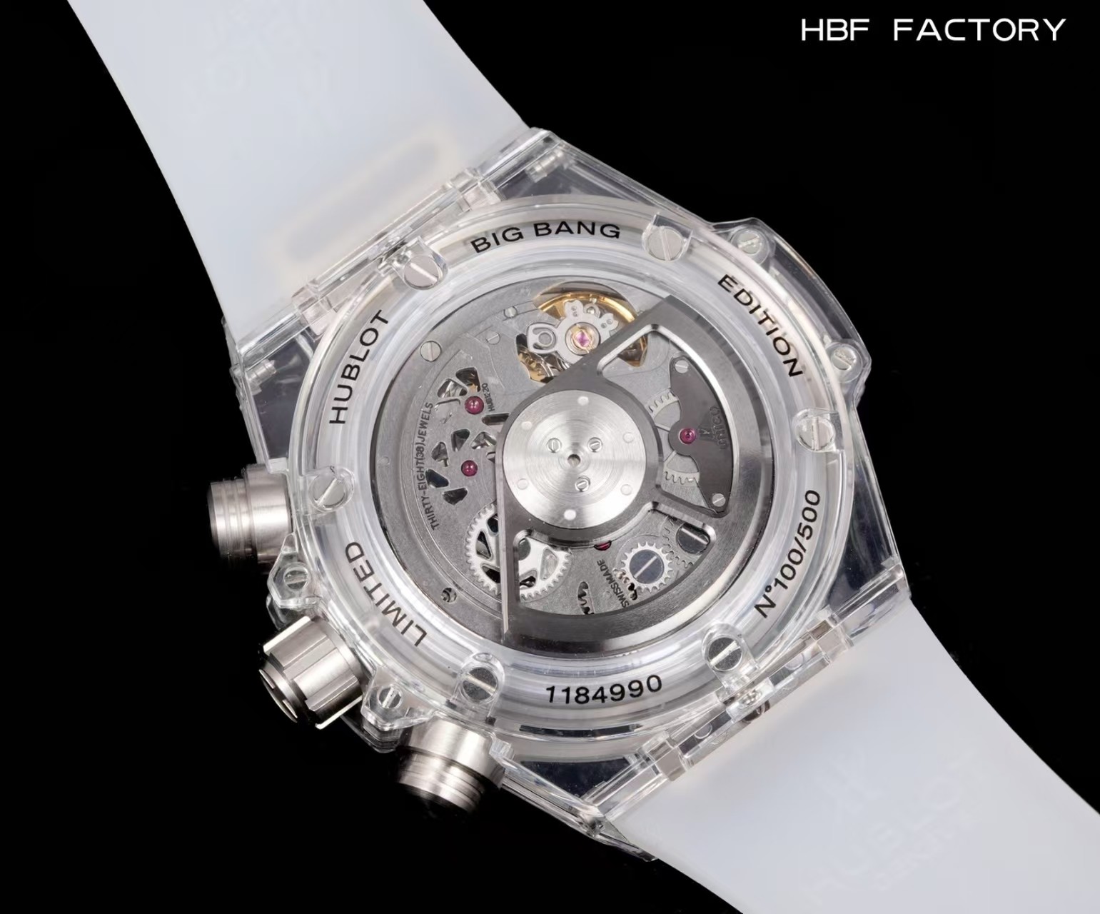 HB Rainbow Watch detail 9
